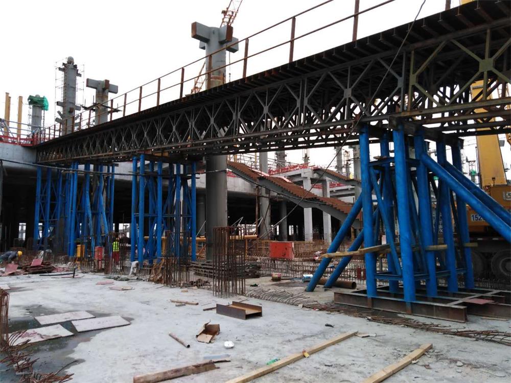 湖北省襄陽市69米貝雷鋼橋 湖北省襄陽市69米貝雷鋼橋